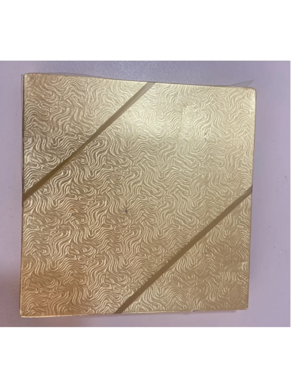 Baumgarten's Box Rice Paper Silk Effect Napkins 20 Luncheon Napkins With Candles